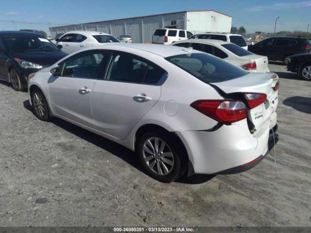 KNAFX4A88E5195435 KIA FORTE EX