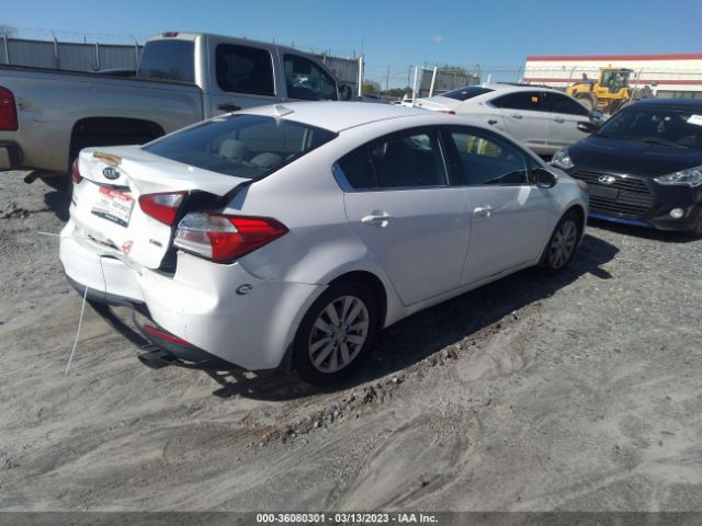 KNAFX4A88E5195435 KIA FORTE EX