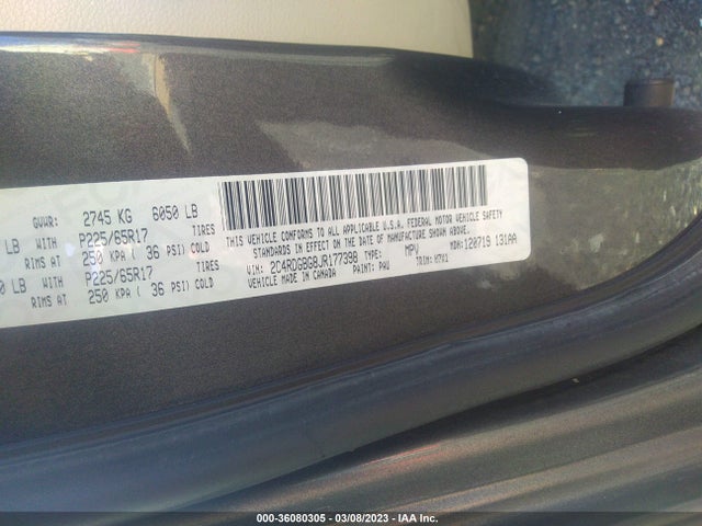 Dodge Grand Caravan Se 2018 2C4RDGBG8JR177398 Image 9