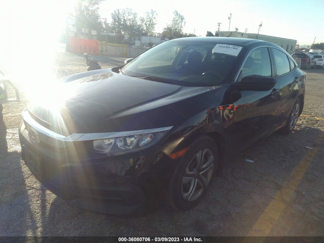 Honda Civic Sedan Lx 2018 2HGFC2F56JH512523 Image 2