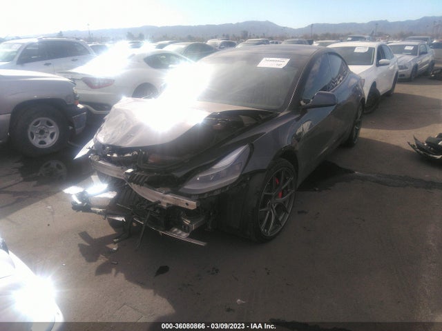 Tesla Model 3 Performance 2021 5YJ3E1ECXMF089137 Image 2