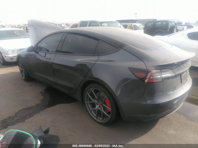Tesla Model 3 Performance 2021 5YJ3E1ECXMF089137 Image 3