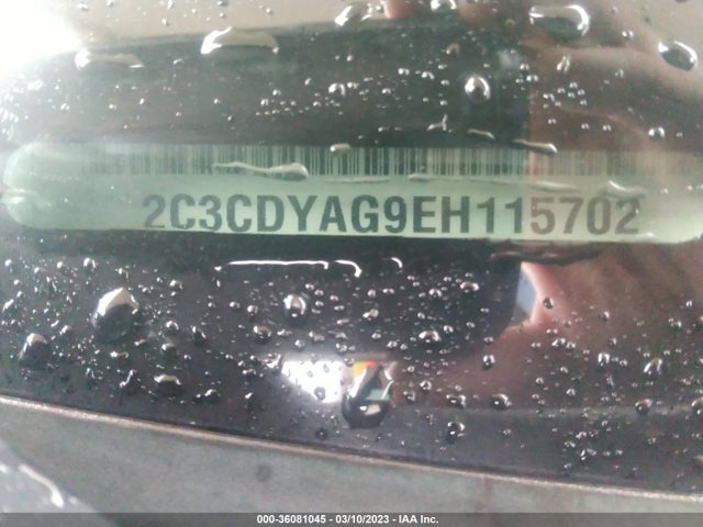Dodge Challenger Sxt Plus 2014 2C3CDYAG9EH115702 Image 9