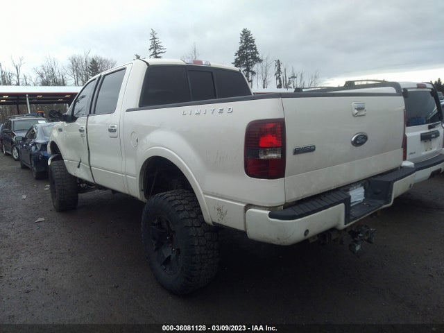 2008 FORD F-150 LIMITED/HARLEY-DAVIDSON VIN: 1FTRW14518FA43594