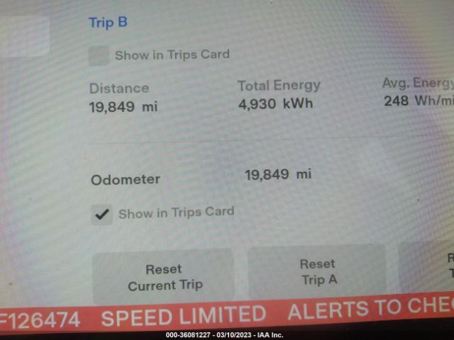 5YJ3E1EA6NF126474 Tesla MODEL 3