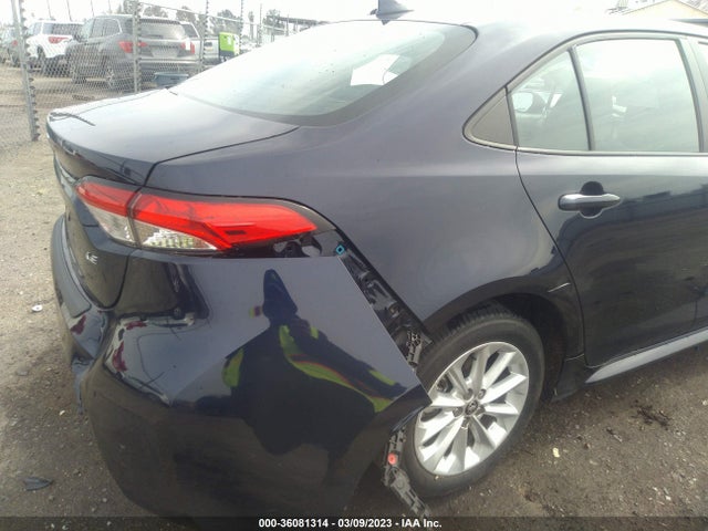 2020 TOYOTA COROLLA LE VIN: 5YFVPRAE9LP086497
