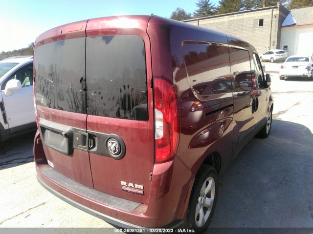 2016 RAM PROMASTER CITY CARGO VAN TRADESMAN SLT VIN: ZFBERFBT4G6A97285