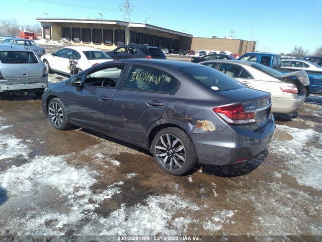 Honda Civic Sedan Ex-l 2014 19XFB2F9XEE035911 Image 3