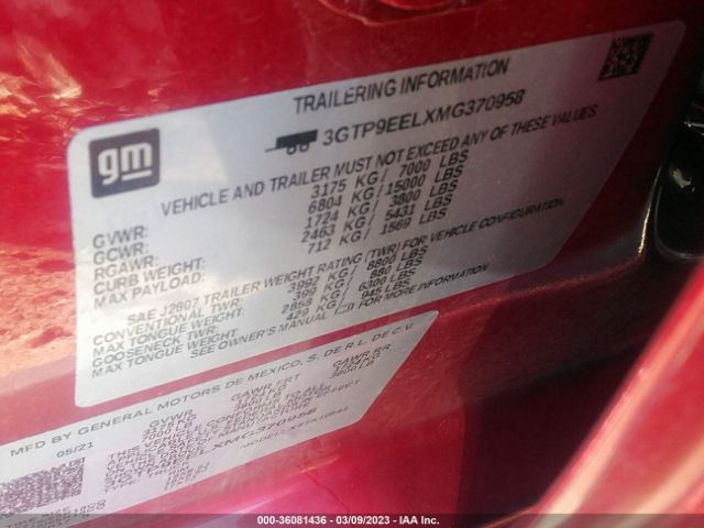 3GTP9EELXMG370958 GMC Sierra 1500 At4
