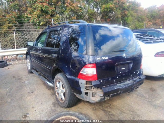 2003 MERCEDES-BENZ M-CLASS 3.7L VIN: 4JGAB57EX3A412952