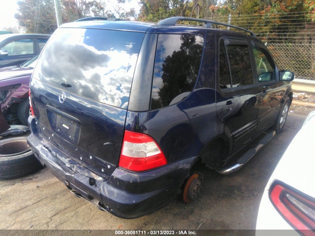 2003 MERCEDES-BENZ M-CLASS 3.7L VIN: 4JGAB57EX3A412952