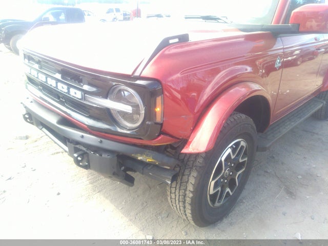 Ford Bronco Base/big Bend 2022 1FMDE5BH0NLB01057 Image 6