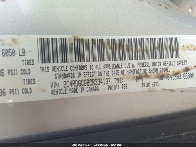 Dodge Grand Caravan Sxt 2012 2C4RDGCG8CR334137 Image 10