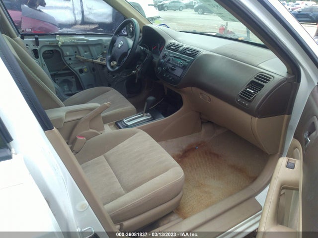 36081837 :رقم المزاد ، 2HGES16595H586243 vin ، 2005 Honda Civic Sdn Lx مزاد بيع
