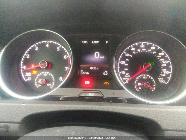 3VW447AU6JM278185 Volkswagen Golf Gti S/se/autobahn