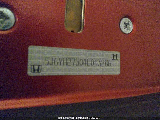 Honda Element 2004 5J6YH27504L013886 Image 11