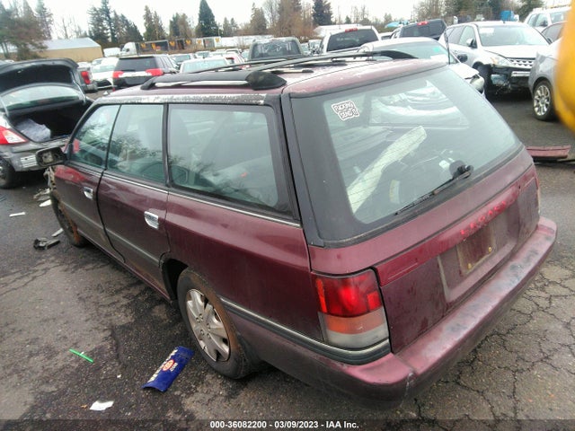 1993 SUBARU LEGACY L VIN: 4S3BJ6338P7944810
