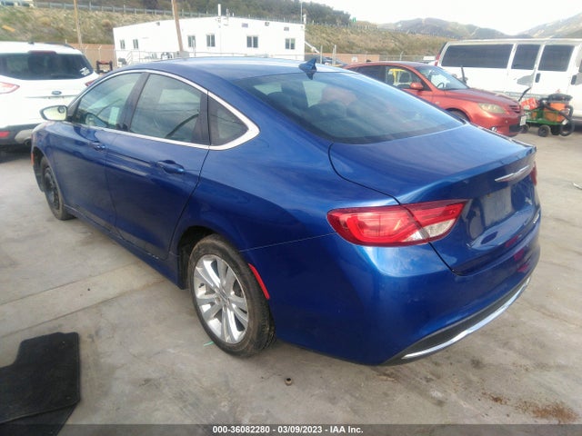 2016 CHRYSLER 200 LIMITED PLATINUM VIN: 1C3CCCAB6GN184495