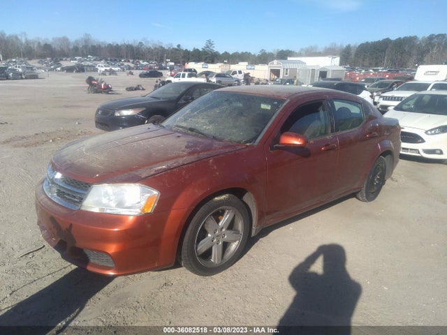 Dodge Avenger Sxt 2012 1C3CDZCBXCN154732 Image 2
