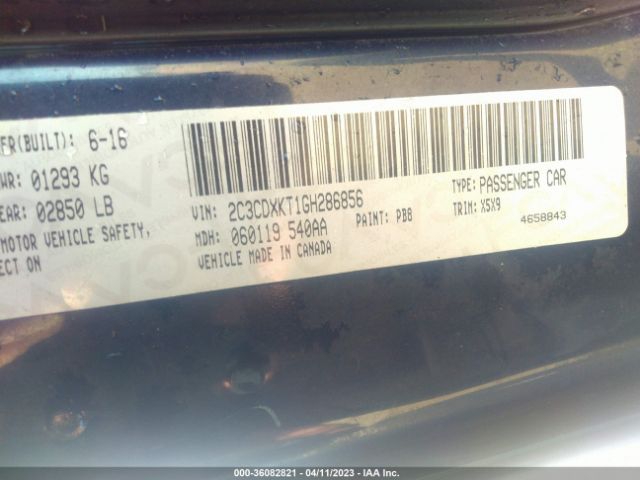 2C3CDXKTXHH552912 Dodge Charger Police