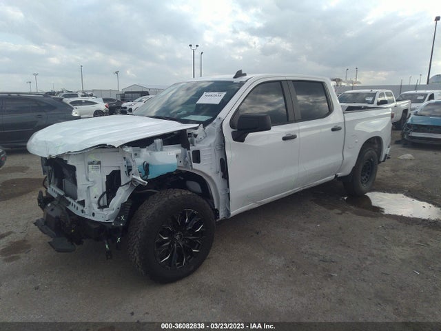 Chevrolet Silverado 1500 Custom 2022 1GCPABEK1NZ606010 Image 2
