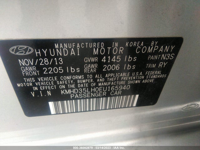 Hyundai ELANTRA GT 2014 KMHD35LH0EU165940 Image 10
