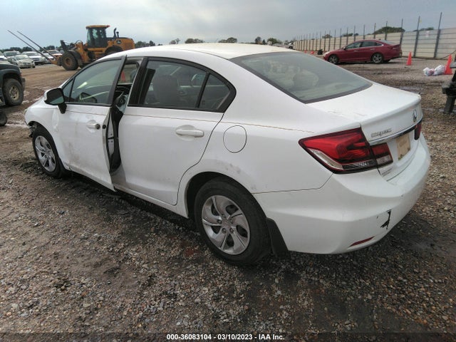 2013 HONDA CIVIC SDN LX VIN: 19XFB2F57DE004935