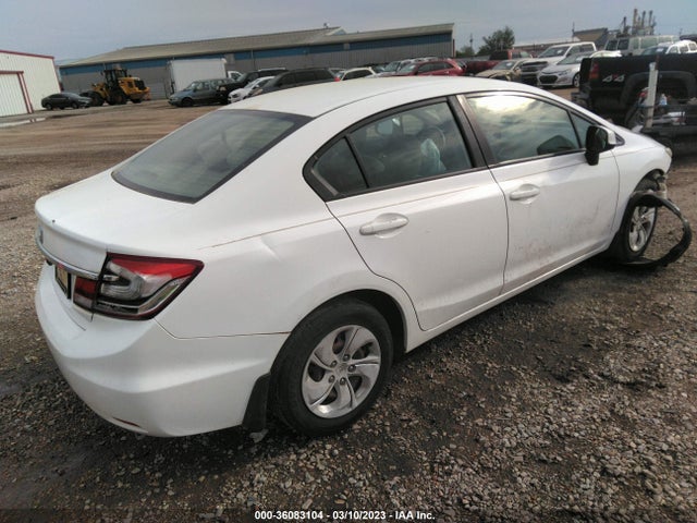 2013 HONDA CIVIC SDN LX VIN: 19XFB2F57DE004935