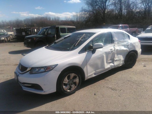 Honda Civic Sedan Lx 2014 19XFB2F58EE243167 Image 2