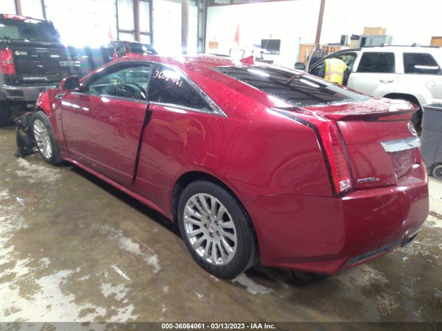 2012 CADILLAC CTS COUPE PREMIUM VIN: 1G6DS1E39C0123386