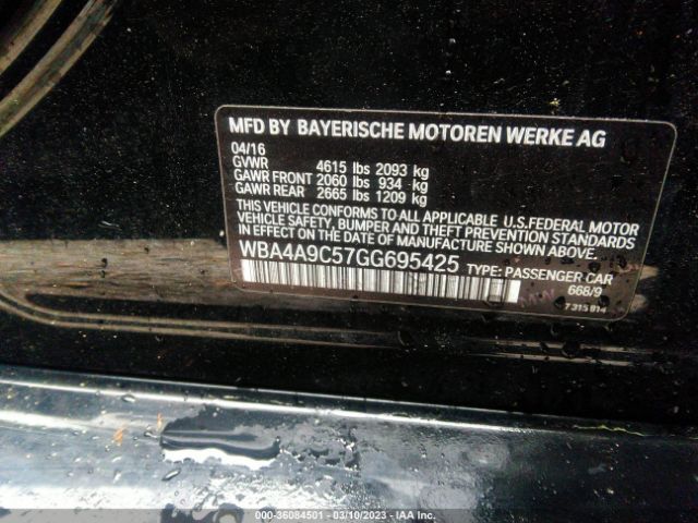 WBA4A9C57GG695425 BMW 4 Series 428i
