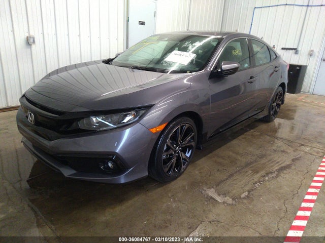 2019 HONDA CIVIC SEDAN SPORT VIN: 2HGFC2F86KH522934