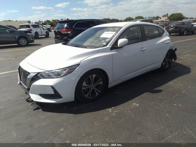 2022 NISSAN SENTRA SV VIN: 3N1AB8CV0NY221828