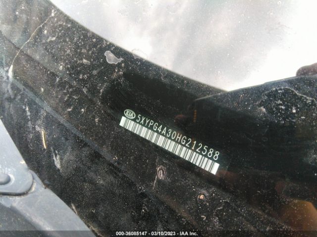 5XYPG4A30HG212588 KIA SORENTO LX