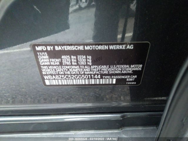 WBA8Z5C52GG501144 BMW 3 Series Gran Turismo 328i Xdrive