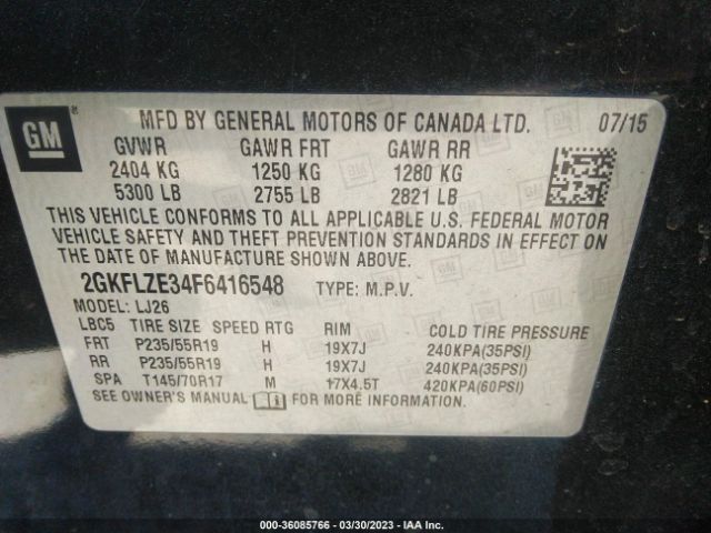 2GKFLZE34F6416548 GMC Terrain Denali