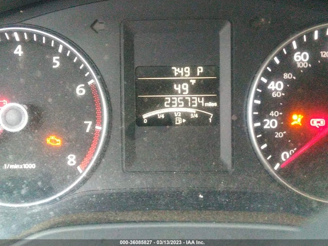 3VWDP7AJXDM367047 Volkswagen Jetta Sedan Se W/convenience/sunroof