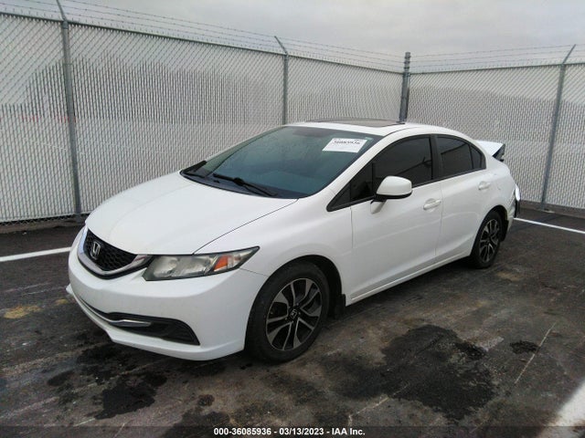 2013 HONDA CIVIC SDN EX VIN: 19XFB2F87DE052705