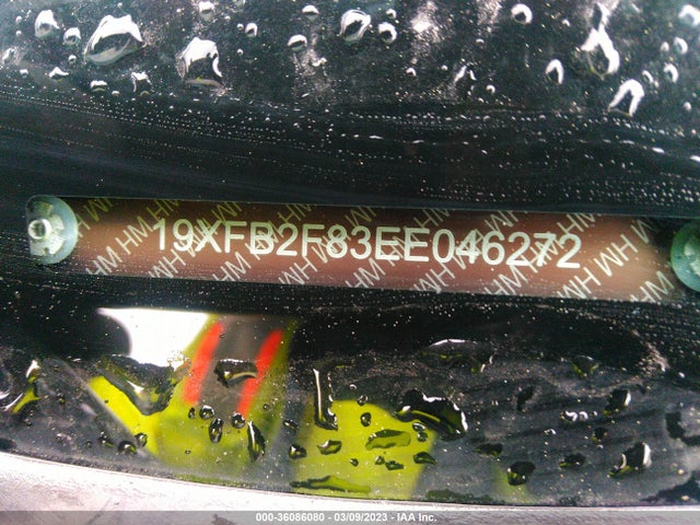 Honda Civic Sedan Ex 2014 19XFB2F83EE046272 Image 9