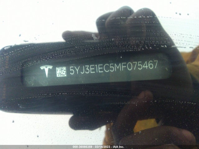 5YJ3E1EC5MF075467 Tesla Model 3 Performance Dual Motor All-wheel Drive