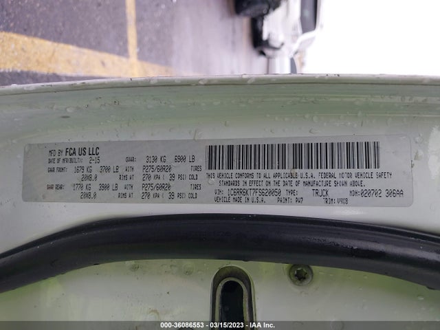 RAM 1500 Express 2015 1C6RR6KT7FS620050 Image 10