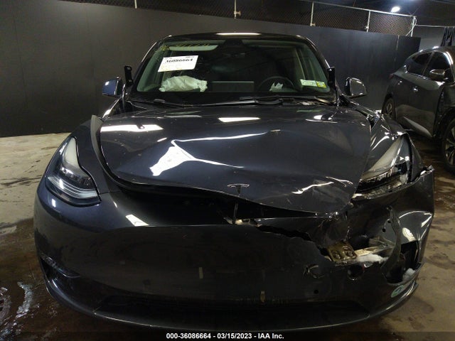 2021 TESLA MODEL Y LONG RANGE VIN: 5YJYGDEE5MF118711