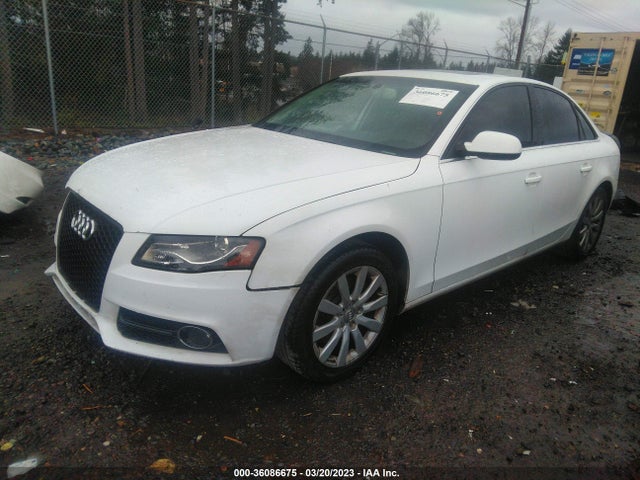 2011 AUDI A4 2.0T PREMIUM PLUS VIN: WAUEFAFLXBN009013
