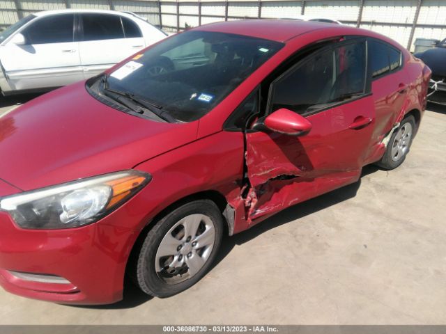 KNAFK4A6XG5446178 KIA FORTE LX