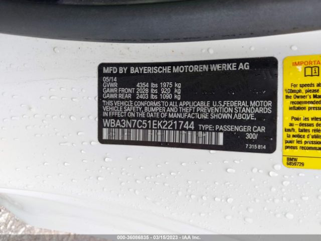 WBA3N7C51EK221744 BMW 4 Series 428i