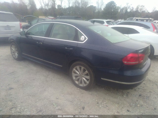 2012 VOLKSWAGEN PASSAT SEL PREMIUM PZEV VIN: 1VWCP7A3XCC081146