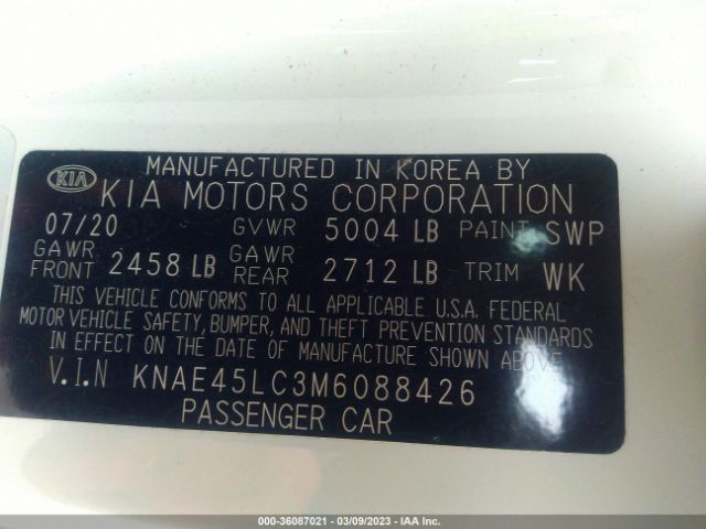 KNAE45LC3M6088426 KIA Stinger Gt1