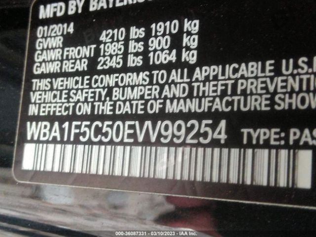 WBA1F5C50EVV99254 BMW 2 Series 228i