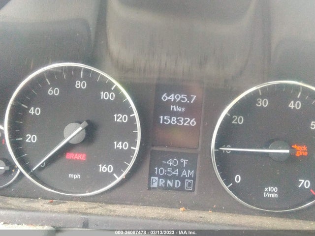 2005 MERCEDES-BENZ C-CLASS 1.8L VIN: WDBRF40J25F646634