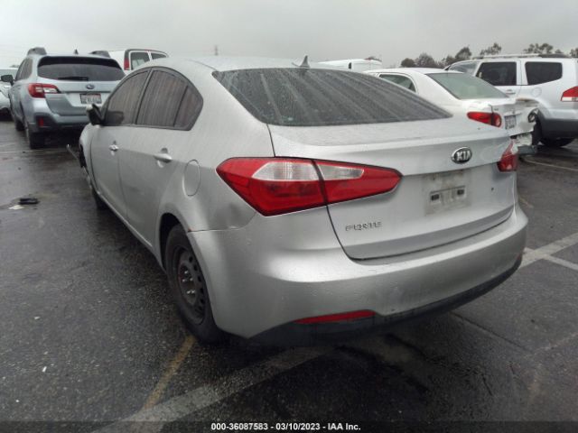 KNAFK4A61F5416405 KIA FORTE LX